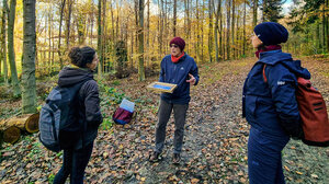 Coaching en forêt participants